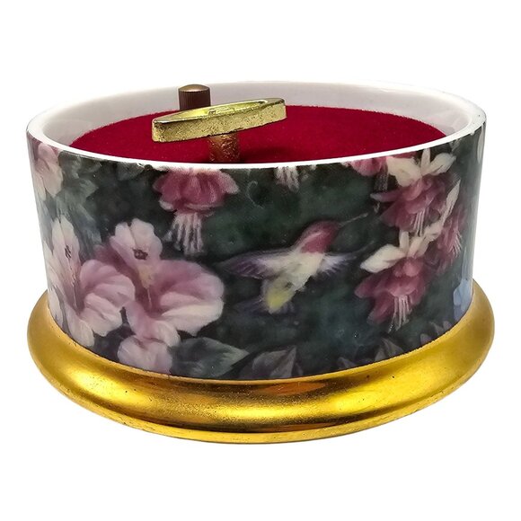 Violet-Crowned Hummingbird Music Box Lena Liu Ardleigh-Elliott Vivaldi's Spring - Picture 11 of 14